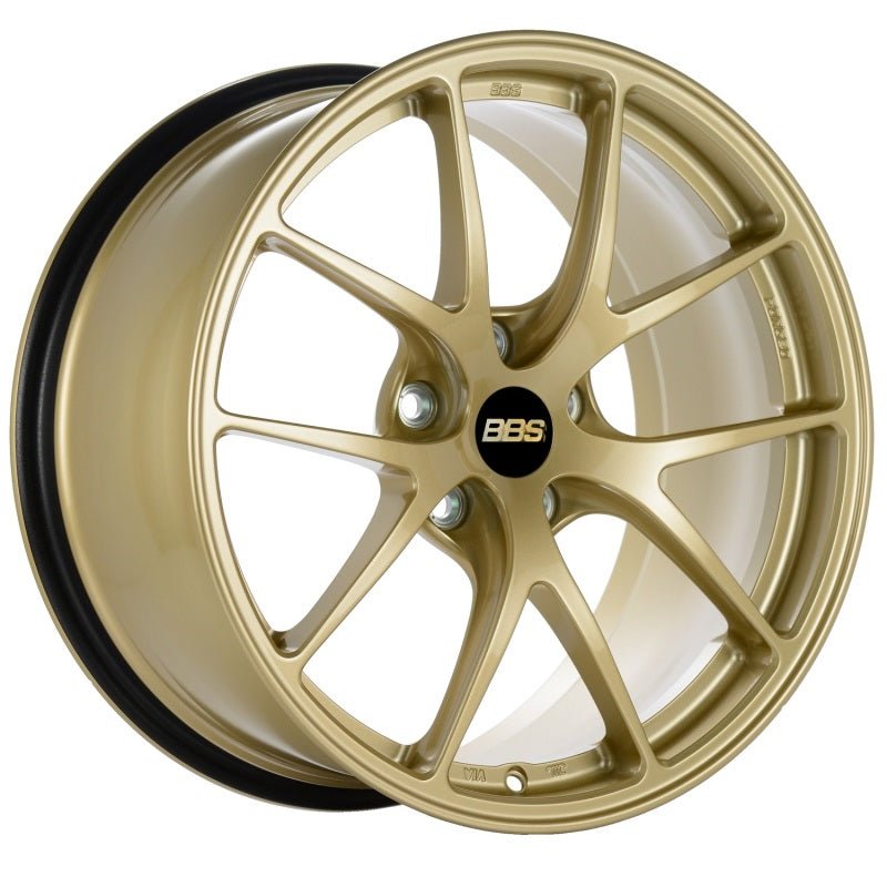 BBS RI-A 18x10.5 5x120 ET37 Gold Wheel -82mm PFS/Clip Required BBS Wheels - Forged