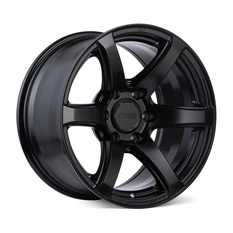 Enkei Cyclone 16x8 6x139.7 0mm Offset 106.1 Bore - Matte Black Wheel Enkei Wheels - Cast