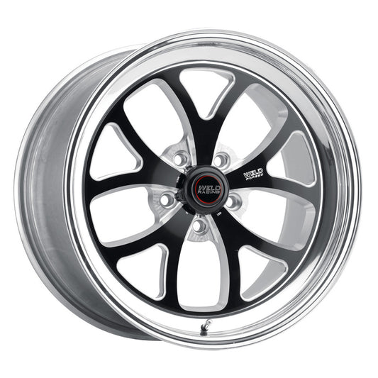 Weld S76 17x10 / 5x115mm BP / 5.2in. BS Black Wheel (High Pad) - Non-Beadlock Weld Wheels - Forged