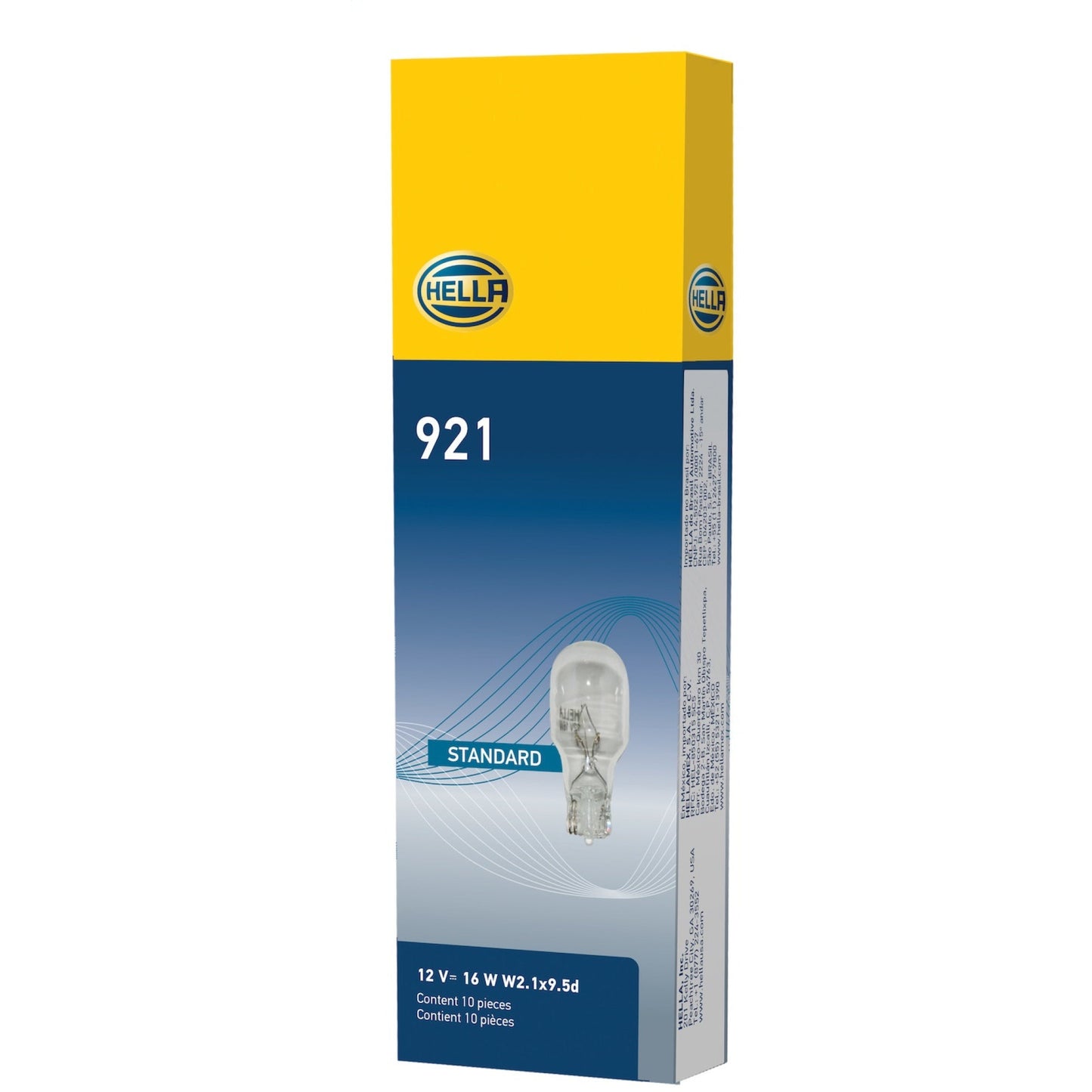 Hella Bulb 921 12V 16W W2.1X9.5d T5 Hella Bulbs