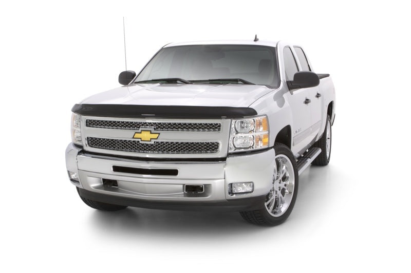 AVS 07-13 Chevy Silverado 1500 High Profile Bugflector II Hood Shield - Smoke