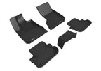 3D MAXpider 13-18 Maserati Ghibli Kagu Floor Mat- Black R1 R2