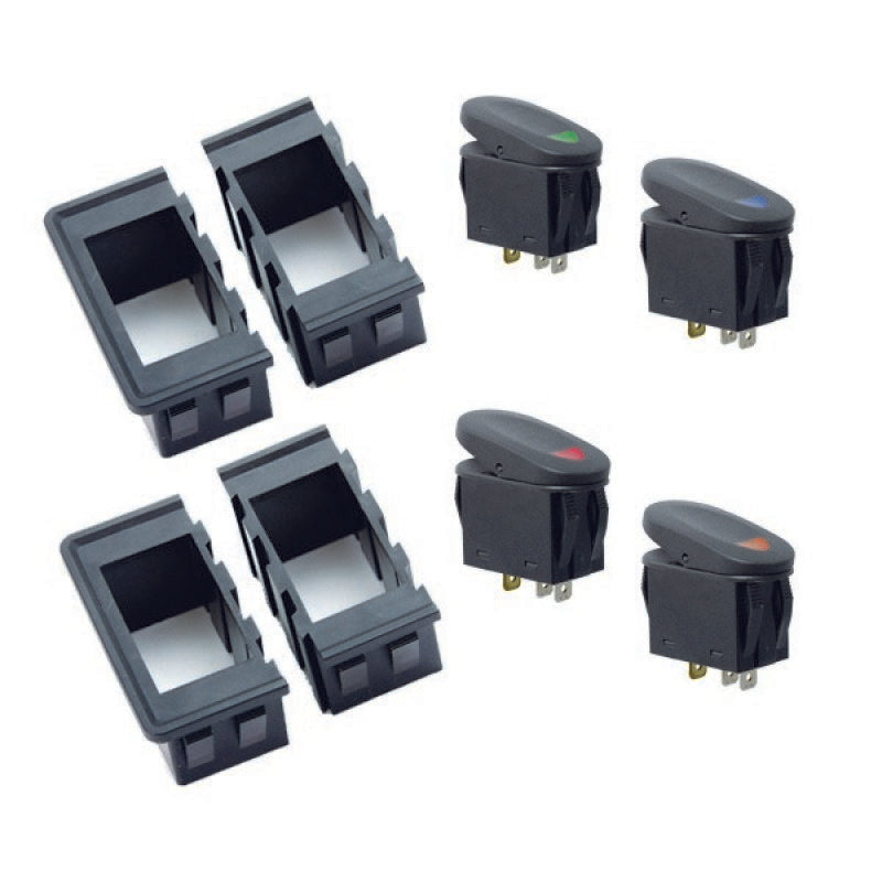 Rugged Ridge Rocker Switch Housing Kit Rugged Ridge Dash & Interior Trim