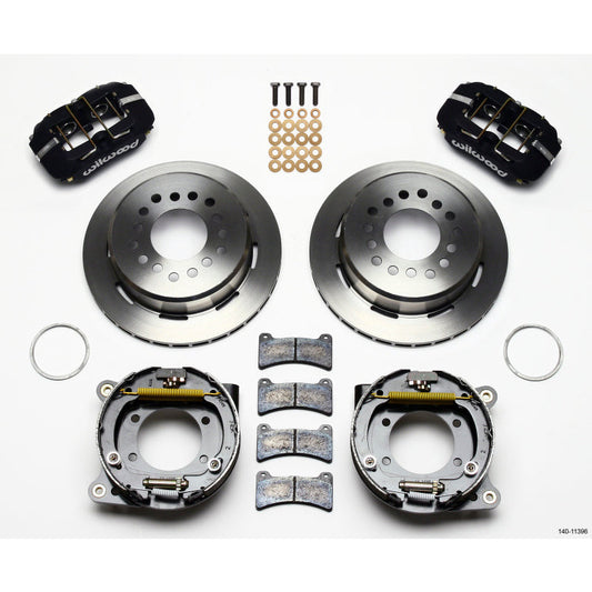 Wilwood Dynapro Low-Profile 11.00in P-Brake Kit Ford 8.8 w/2.50in Offset-5 Lug Wilwood Big Brake Kits