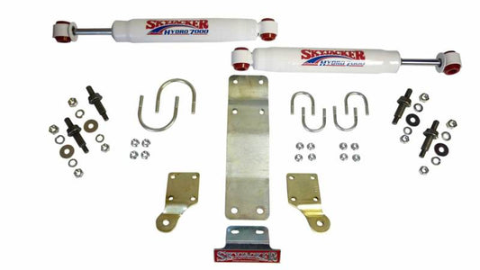 Skyjacker 2007-2017 Jeep Wrangler (JK/JKU) (Use w/ JK717TR) Dual Steering Damper Kit w/ Hydro 7000