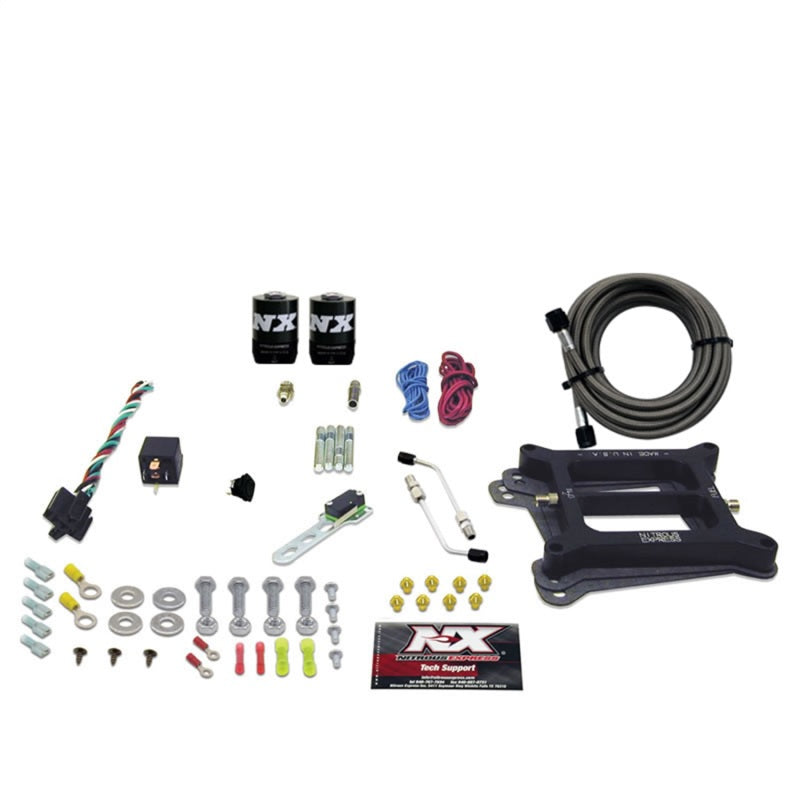Nitrous Express 4150 4-BBL/Gasoline Nitrous Kit (100-500HP) w/o Bottle Nitrous Express Nitrous Systems