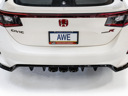 AWE Tuning 2023 Honda Civic Type R FL5 Touring Edition Exhaust w/ Triple Diamond Black Tips