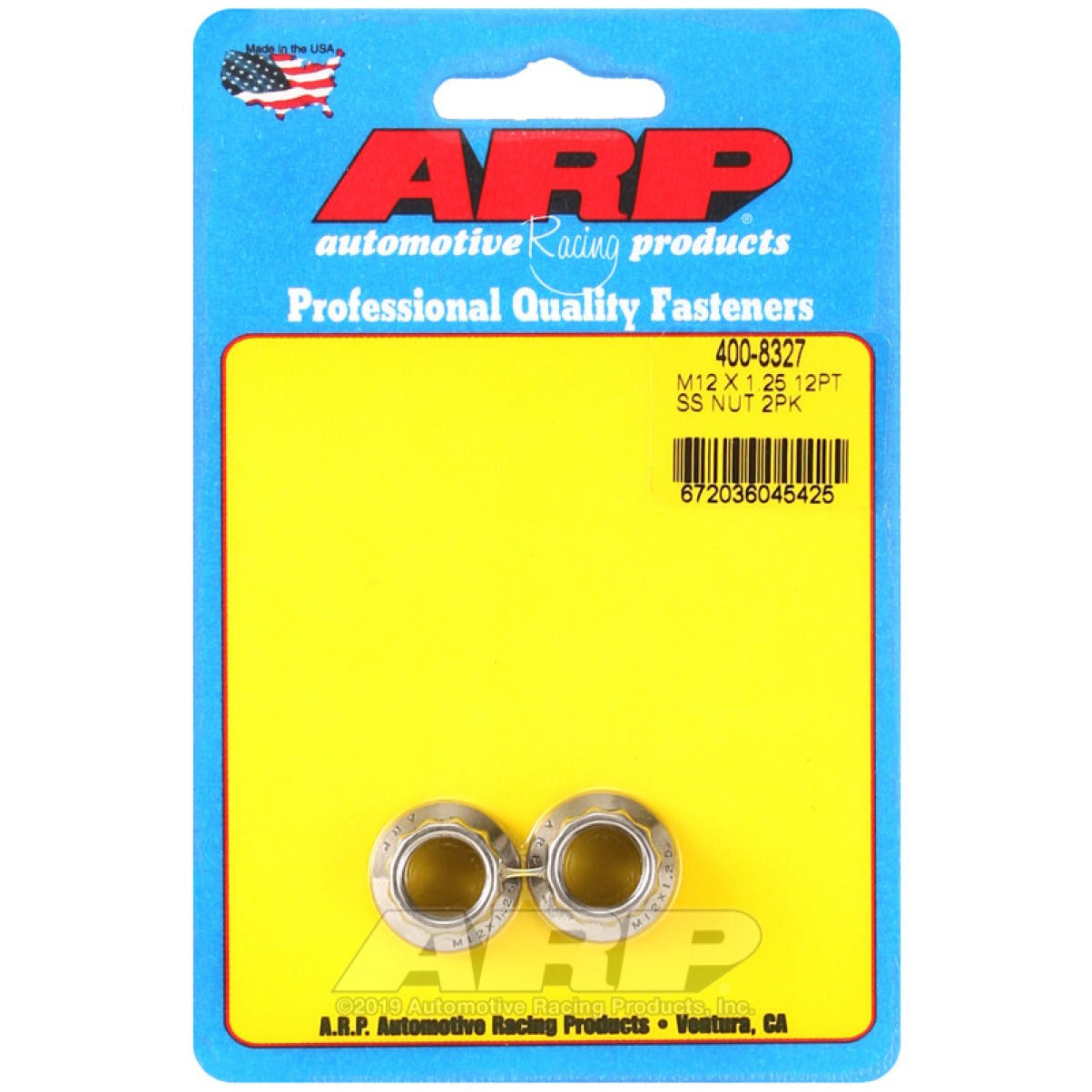 ARP M12 x 1.25 M14 WR 12pt Nut Kit - 2 Pack ARP Hardware Kits - Other