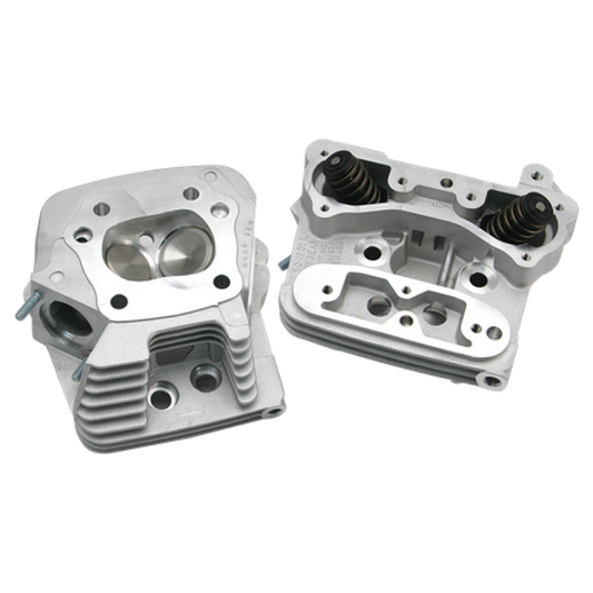 S&S Cycle 84-99 BT Performance Replacement Low Compression 82cc Cylinder Heads - Natural