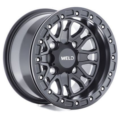 Weld UTV RF Series Raptor U500 14x8 Raptor Beadlock 4x156 4BS Satin BLK Weld Wheels - Cast