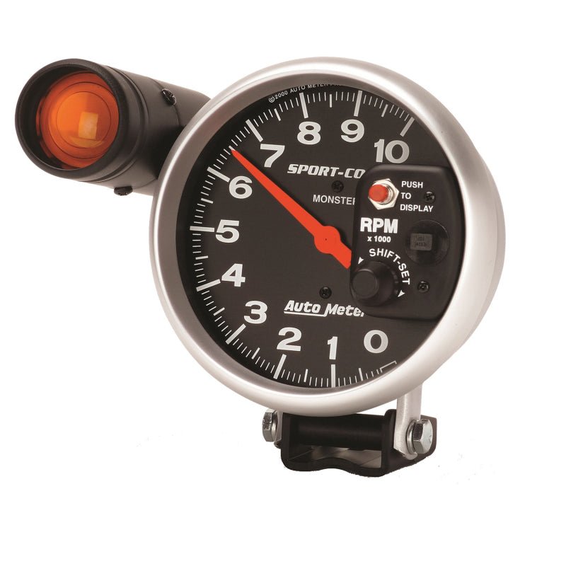 Autometer Sport-Comp 5 inch 10K RPM Shift Light Tach AutoMeter Gauges