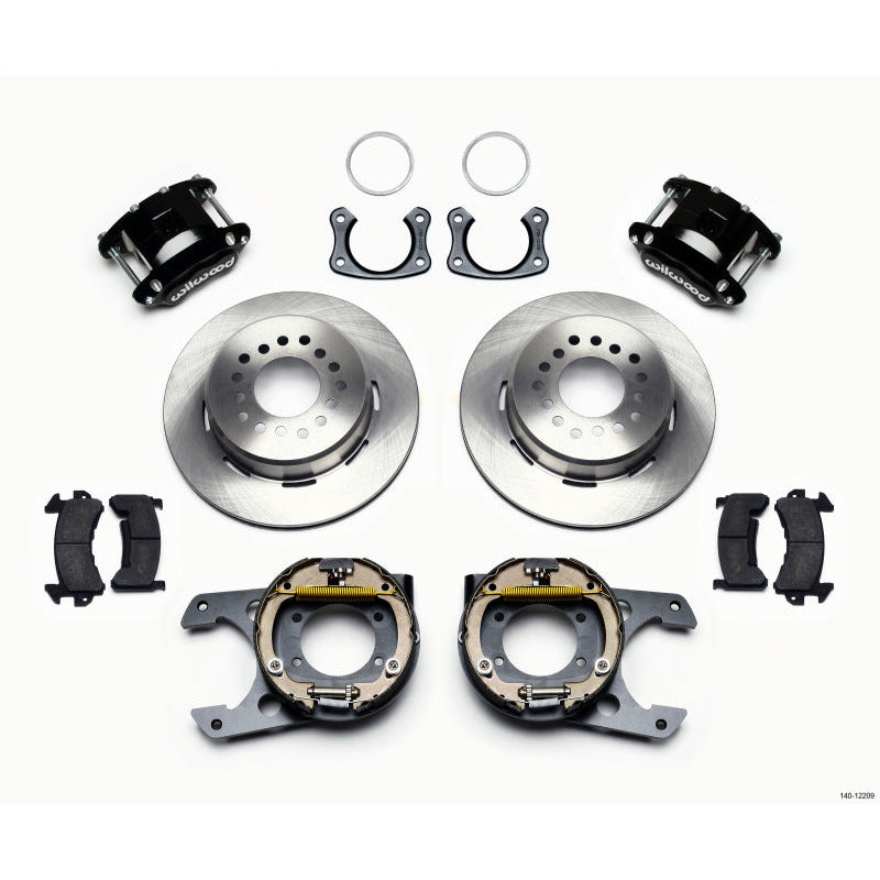 Wilwood D154 P/S Park Brake Kit New Big Ford 2.50in Offset Wilwood Big Brake Kits