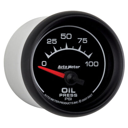 Autometer ES 52mm 100 PSI Short Sweep Electric Oil Pressure Gauge AutoMeter Gauges