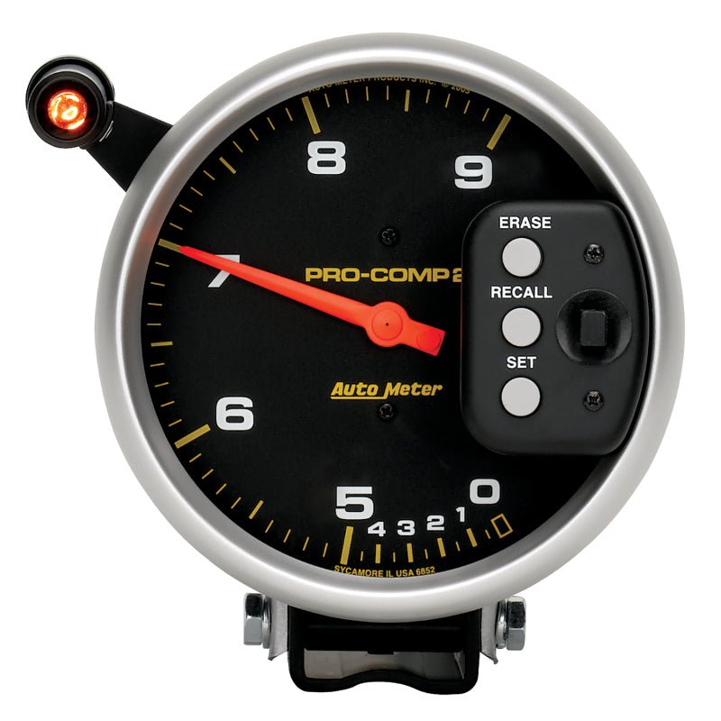 Autometer Pro-Comp 5 inch 9000 RPM Dual Range w/ Shift-Lite and Memory Tach AutoMeter Gauges