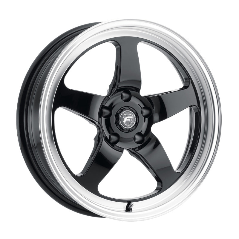 Forgestar D5 15x10 / 5x120.65 BP / ET50 / 7.5in BS Gloss Black Wheel Forgestar Wheels - Cast