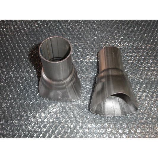 Stainless Works 3 Way Formed Collector 1-3/4in Primaries 2.50in Collector Stainless Works Exhaust Collector