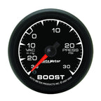 Autometer ES 52mm Full Sweep Electronic 30 In Hg-Vac/30 PSI Vacuum/Boost Gauge AutoMeter Gauges