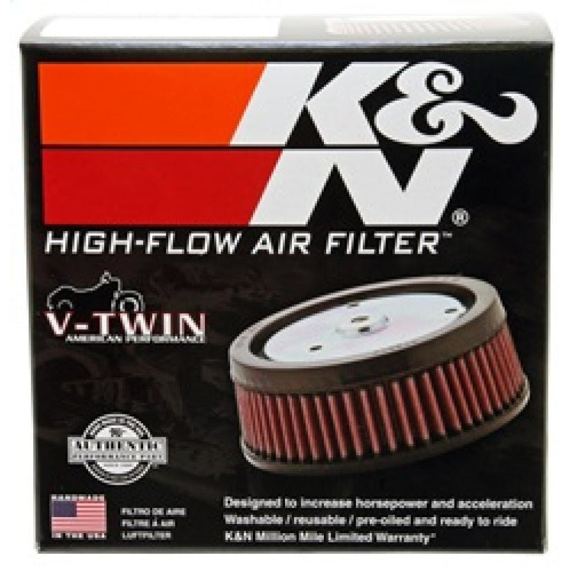 K&N 4in ID / 5.5in OD / 2in H Custom Assembly Filter designed to fit Harley-Davidson Motorcycle K&N Engineering Uncategorized