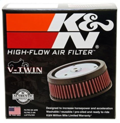 K&N Round Tapered 6.25in Base OD x 5.5in Top OD x 2.125in H Replacement Filter for Harley Davidson