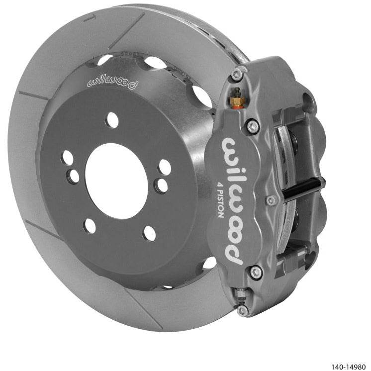 Wilwood Superlite 4R/ST Rear 12.88in Road Race Kit - Gray Hard Anodize 00-06 BMW M3 (E46) Wilwood Big Brake Kits