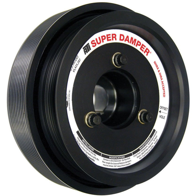 ATI Damper - 7.81in - Alum - 6/10 Grv - Ford GT 500 - 5.4 / 5.8 - 07-14 - 10 Percent OD Size ATI Crankshaft Dampers