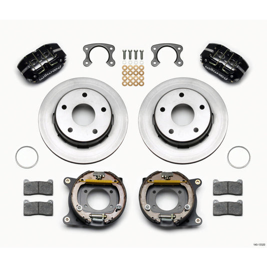 Wilwood Dynapro Lug Mount P/S Park Brake Kit Small Ford 2.36in Off Bronco 5 x 5.50 Wilwood Big Brake Kits