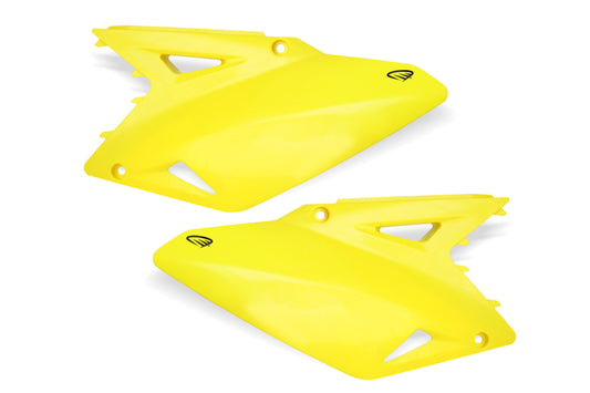 Cycra 08-17 Suzuki RMZ 250-450 Side Number Panels - Yellow