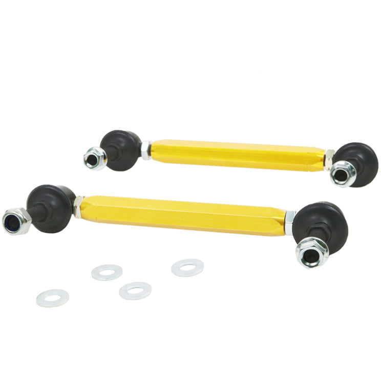 Whiteline Universal Swaybar Link Kit-Heavy Duty Adj Steel Ball w/ 10mm Ball/Ball Whiteline Sway Bar Endlinks