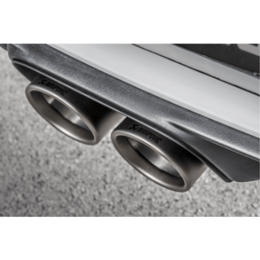 Akrapovic 2018 Porsche 911 GT3 (991.2) Tail Pipe Set (Titanium) Akrapovic Tips