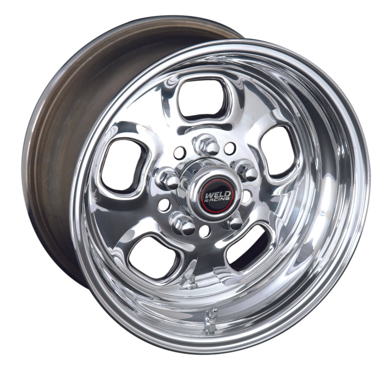 Weld Rodlite 15x7 / 5x4.5 & 5x4.75 BP / 3.5in. BS Polished Wheel - Non-Beadlock