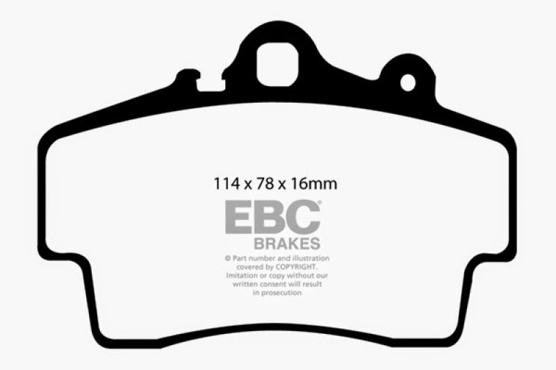 EBC Brakes Greenstuff 2000 Series Sport Pads