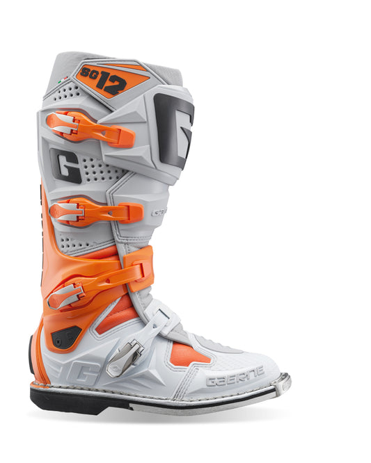 Gaerne SG12 Boot Orange/Grey/White Size - 14