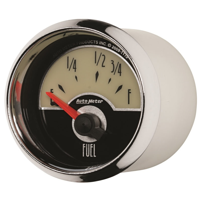 AutoMeter Gauge Fuel Level 2-1/16in. 73 Ohm(e) to 10 Ohm(f) Elec Cruiser AutoMeter Gauges