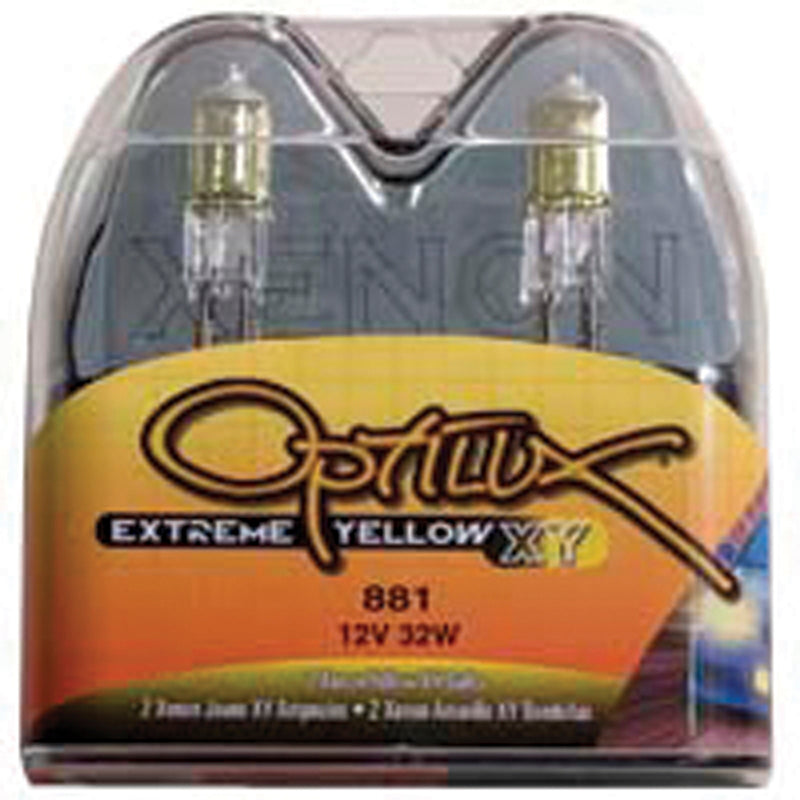 Hella Optilux 881 12V Xenon Yellow XY Bulb