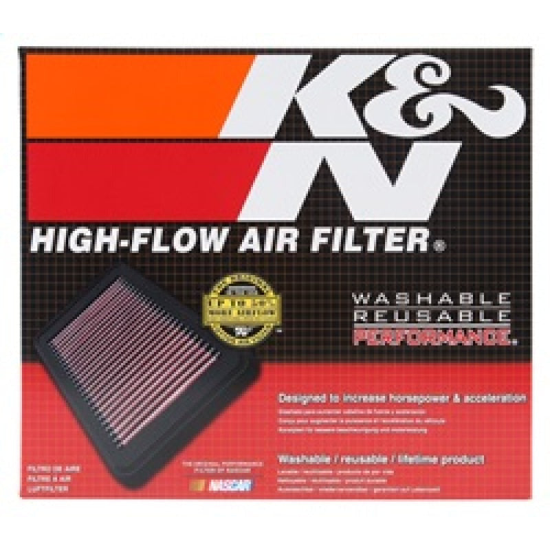 K&N 11-17 Ford Transit/ 13-17 Ford Tourneo 2.2L DSL Replacement Air Filter K&N Engineering Air Filters - Drop In