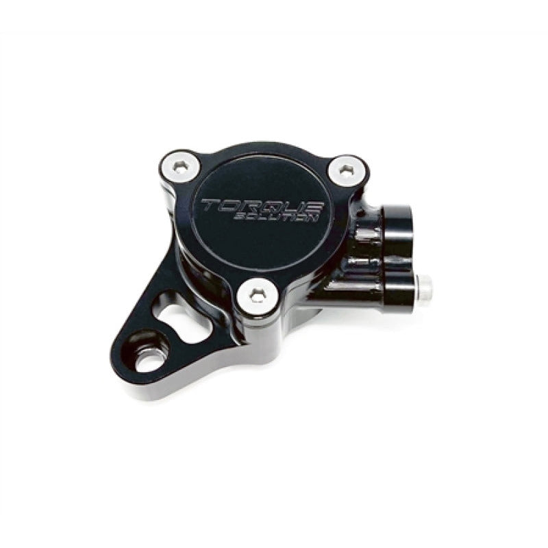 Torque Solution Billet Cam Sensor Housing Mitsubishi Evolution 4/5/6/7/8 - Black Torque Solution Cam Covers