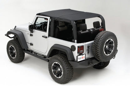 Rugged Ridge Mesh Island Top 10-18 Jeep Wrangler JK Rugged Ridge Soft Tops