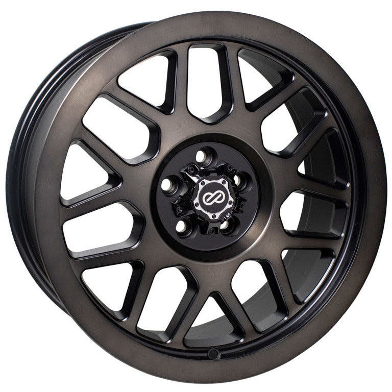 Enkei Matrix 17x9 6x139.7 10mm Offset 108mm Bore Brushed Black Wheel Enkei Wheels - Cast