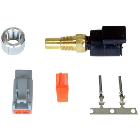 AEM Universal 1/8in PTF Water/Coolant/Oil Temperature Sensor Kit w/ Deutsch Style Connector AEM Gauges