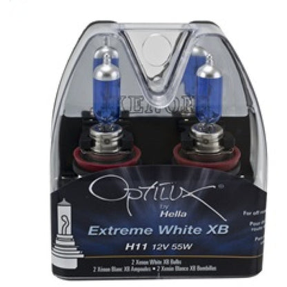 Hella H11 12V 55W Xenon White XB Bulb (Pair) Hella Driving Lights