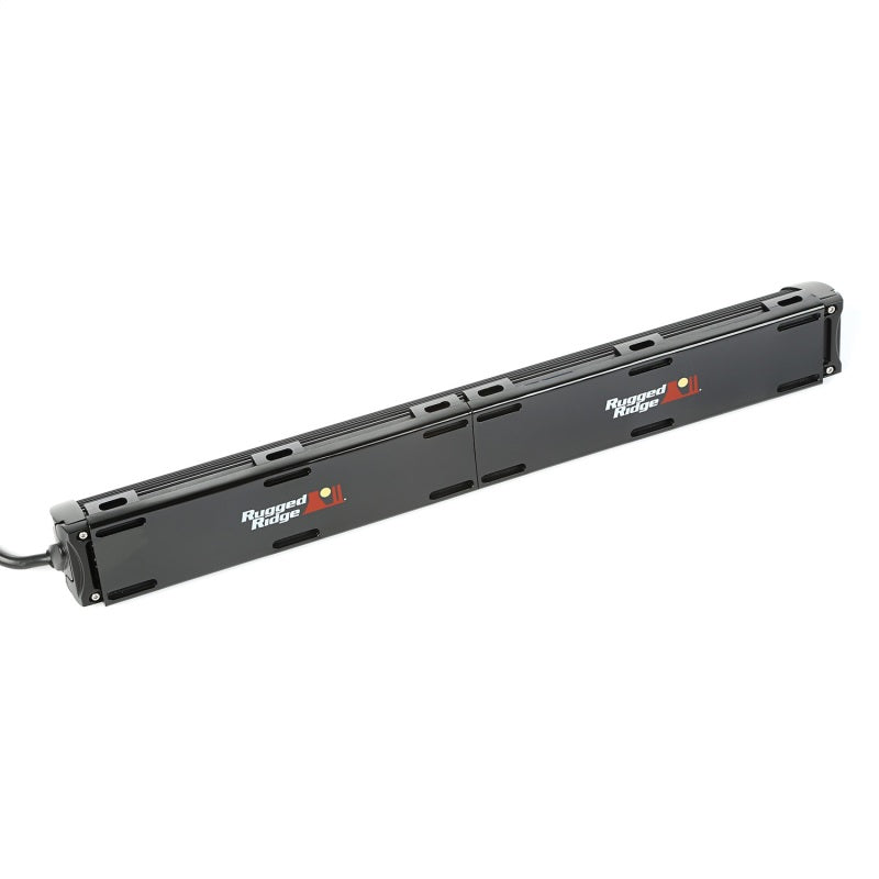 Rugged Ridge 20in Light Bar Cover Kit Black Rugged Ridge Light Bars & Cubes