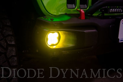 Diode Dynamics SS3 Sport Type MR Kit ABL - Yellow SAE Fog