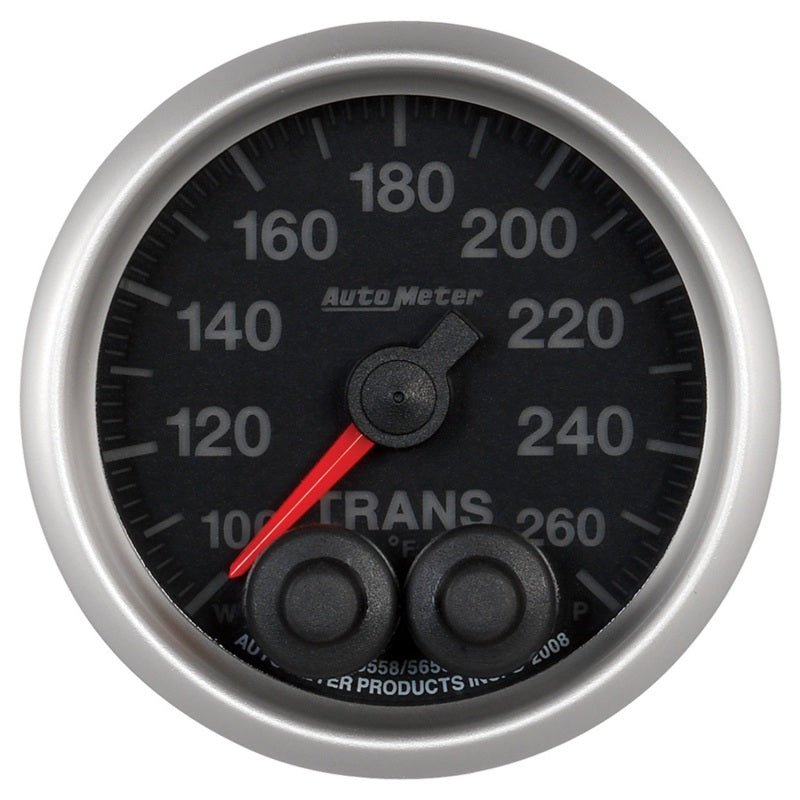 Autometer Elite 52mm 100-260 Degress F Trans Temperature Peak and Warn Gauge w/ Electonic Control AutoMeter Gauges