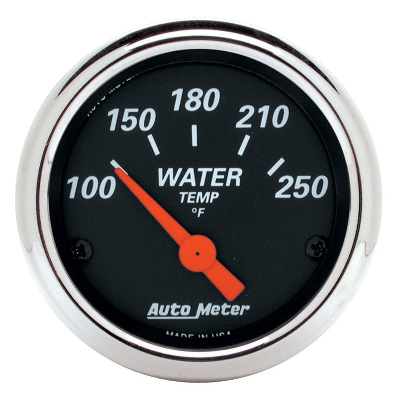 Autometer Designer Black 1969 Camaro Dash Kit 6pc Tach / MPH / Fuel / Oil / WTMP / Volt AutoMeter Gauges