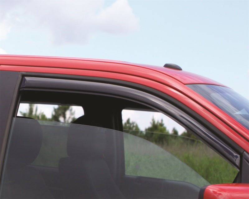 AVS 07-13 Chevy Silverado 1500 Standard Cab Ventvisor In-Channel Window Deflectors 2pc - Smoke