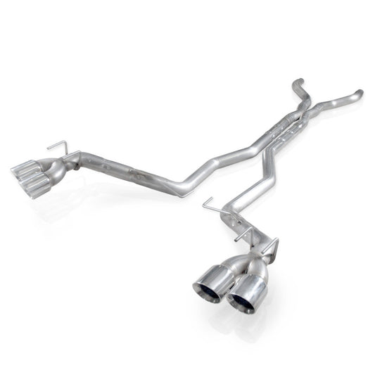 Stainless Works 2012-15 Camaro ZL1 6.2L 3in Catback Dual Chambered Exhaust X-Pipe Quad Tips Stainless Works Catback