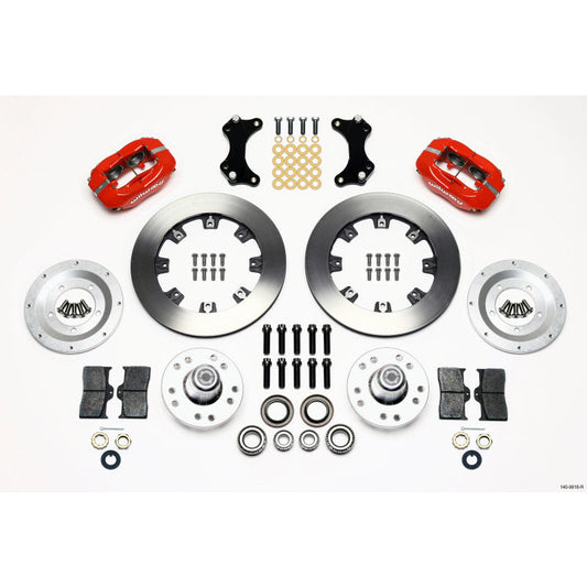 Wilwood Forged Dynalite Front Kit 12.19in Red WWE ProSpindle Wilwood Big Brake Kits