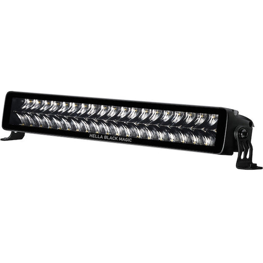 Hella Universal Black Magic 21in Double Light Bar - Driving Beam Hella Fog Lights