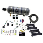 Nitrous Express Dual/4150/Gasoline Nitrous Kit (50-300HP) w/Composite Bottle Nitrous Express Nitrous Systems