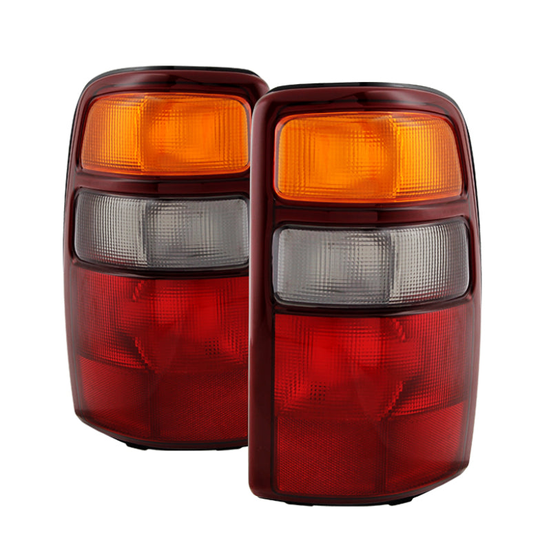 Xtune GMC Yukon 00-03 Tail Lights w/Out Black Rim OEM ALT-JH-CSUB00-OE-RAC SPYDER Tail Lights